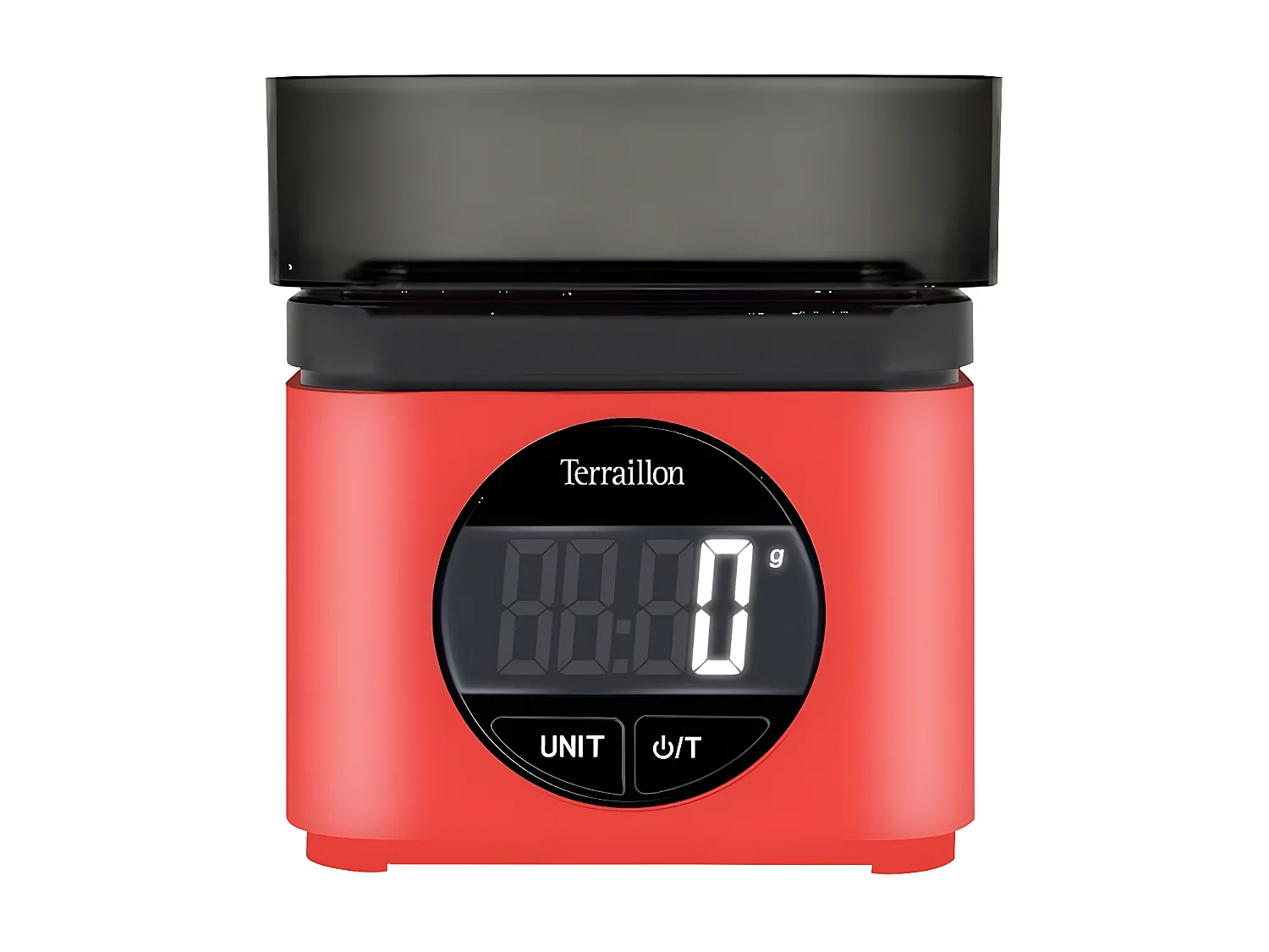 Terraillon Balance de cuisine électronique 5kg-1g rouge - BA22MYTHIC70SROUGE