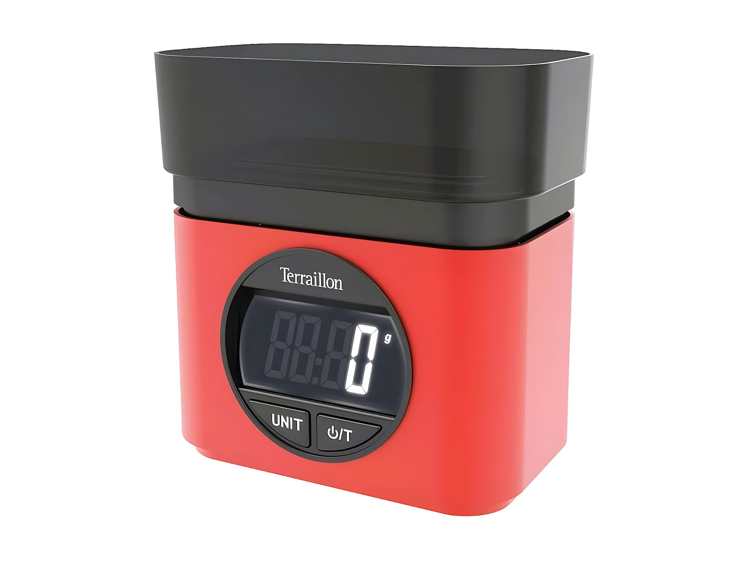 Terraillon Balance de cuisine électronique 5kg-1g rouge - BA22MYTHIC70SROUGE
