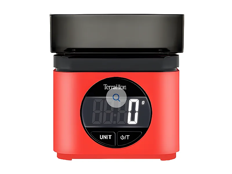 Terraillon Balance de cuisine électronique 5kg-1g rouge - BA22MYTHIC70SROUGE