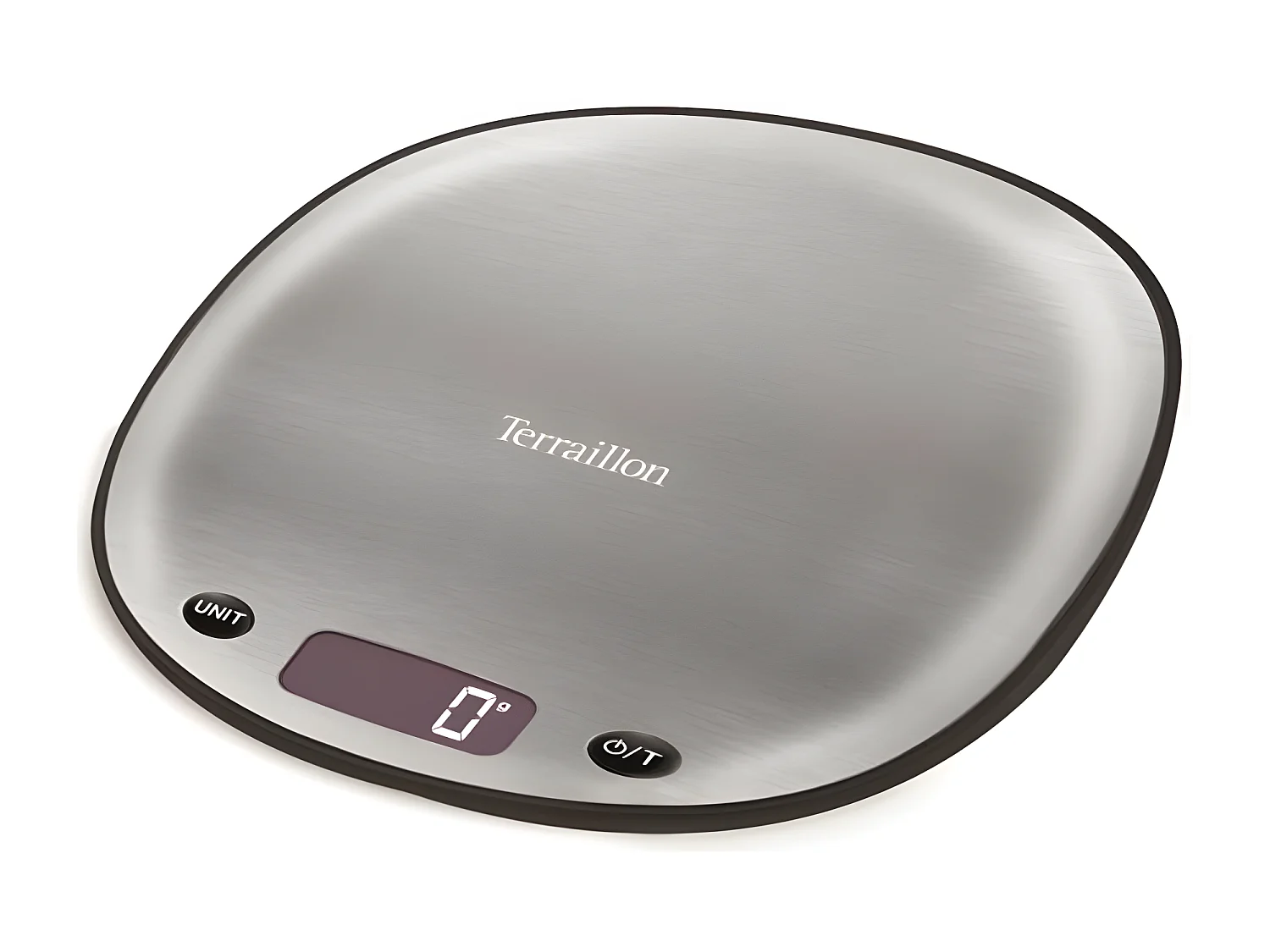 Terraillon Balance de cuisine électronique 5kg-3g inox - MACARON INOX
