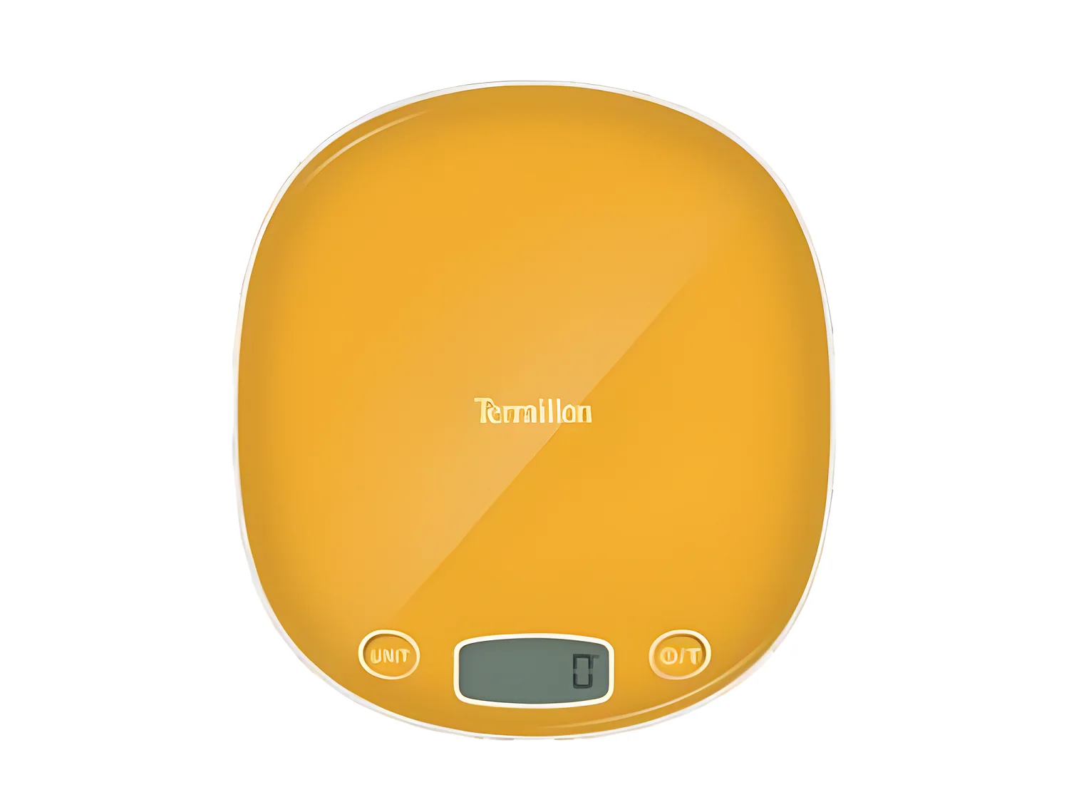Terraillon Balance de cuisine électronique 5kg-1g jaune - MACARON MANGUE