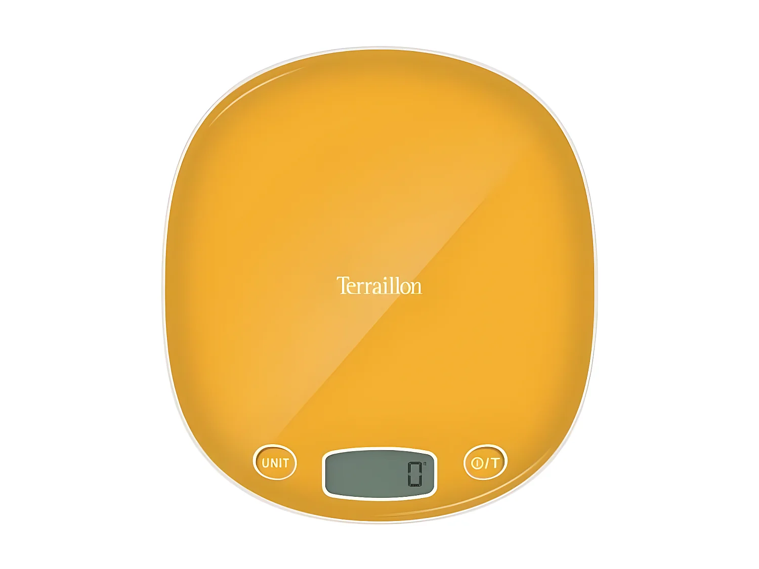 Terraillon Balance de cuisine électronique 5kg-1g jaune - MACARON MANGUE
