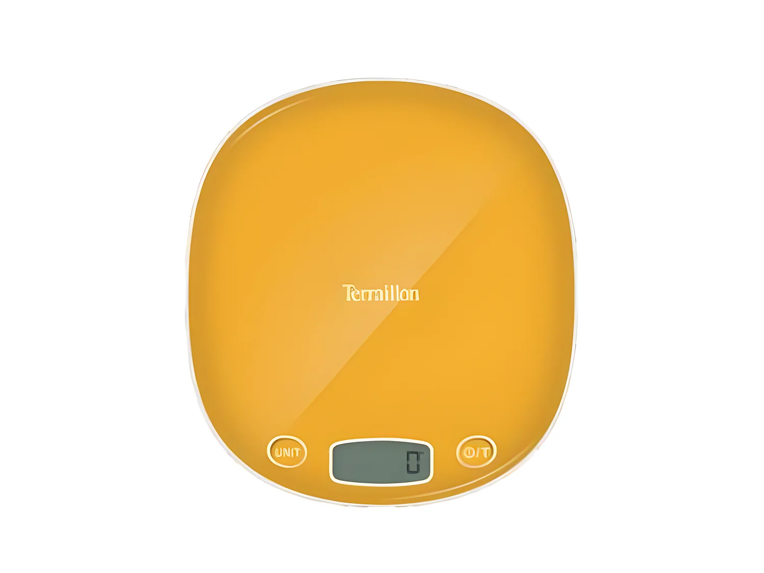 Terraillon Balance de cuisine électronique 5kg-1g jaune - MACARON MANGUE