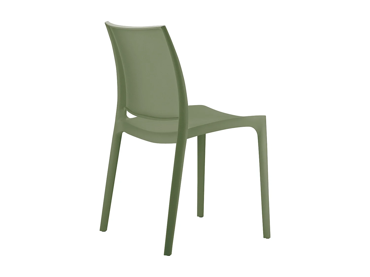 Chaises de jardin - Plastique - Olive - Maya