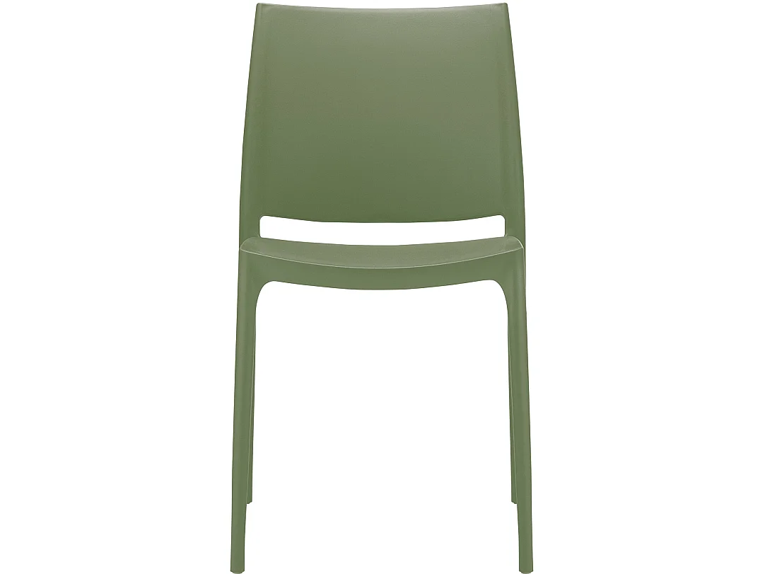Chaises de jardin - Plastique - Olive - Maya