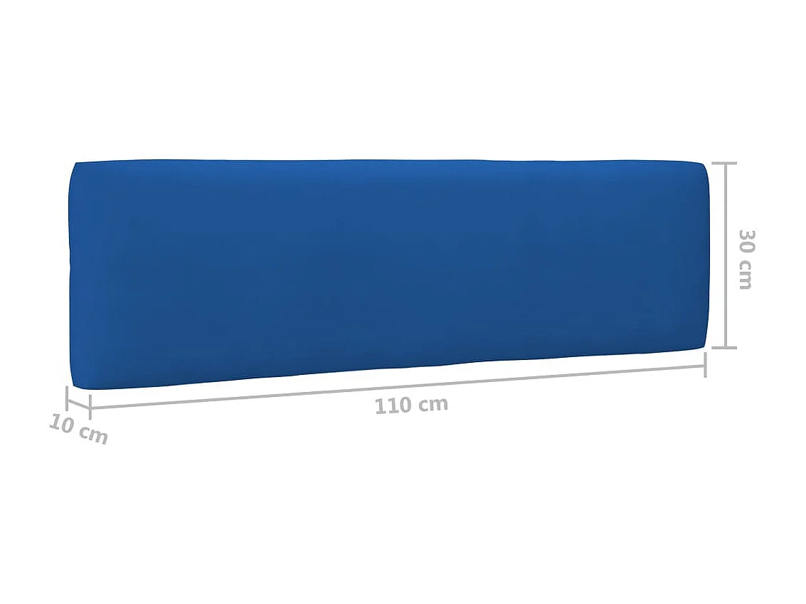 Sofá central palets jardín madera pino impregnada marrón miel