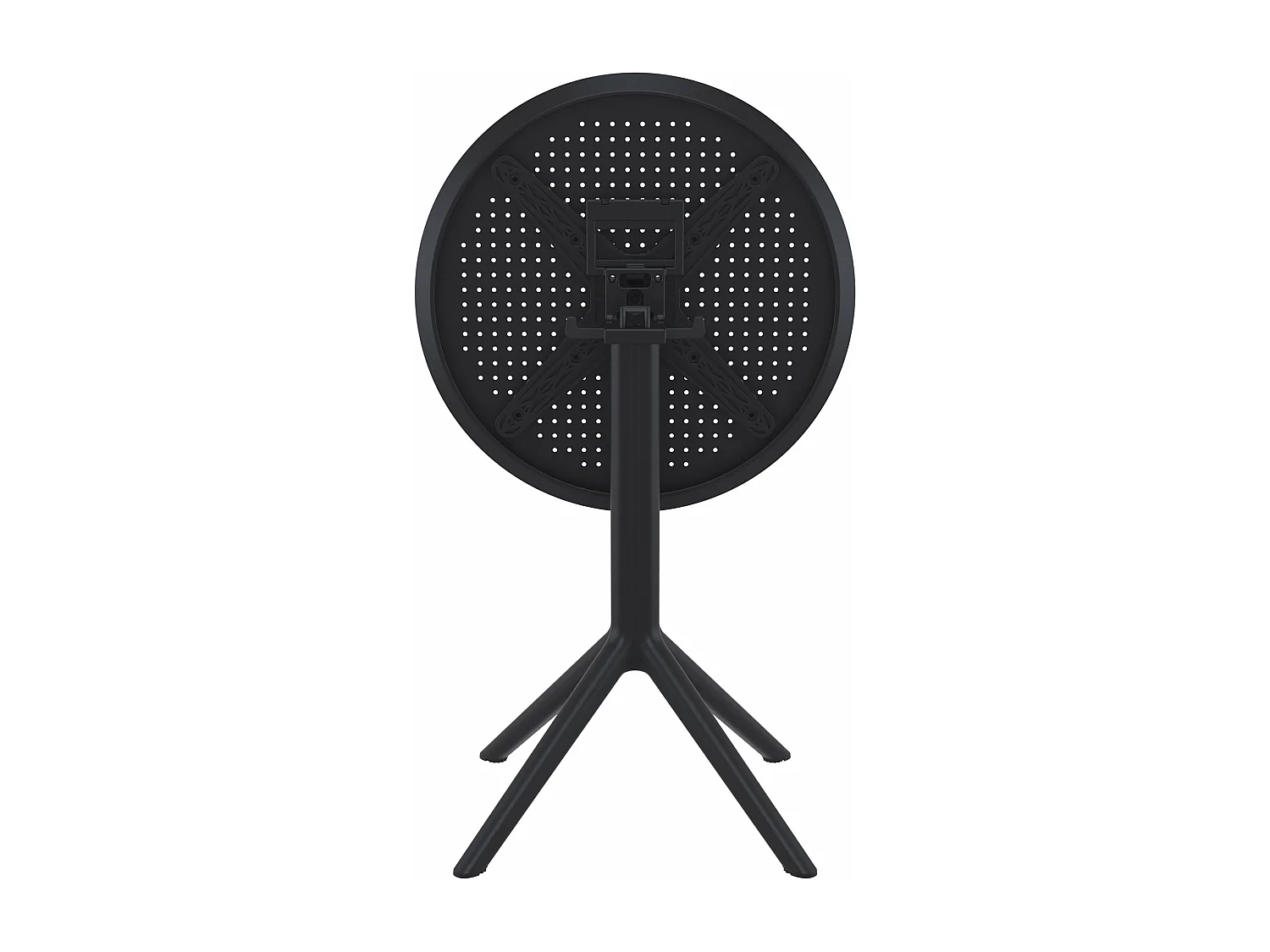 Table d'appoint de jardin - rond - Plastique - Noir - Sky