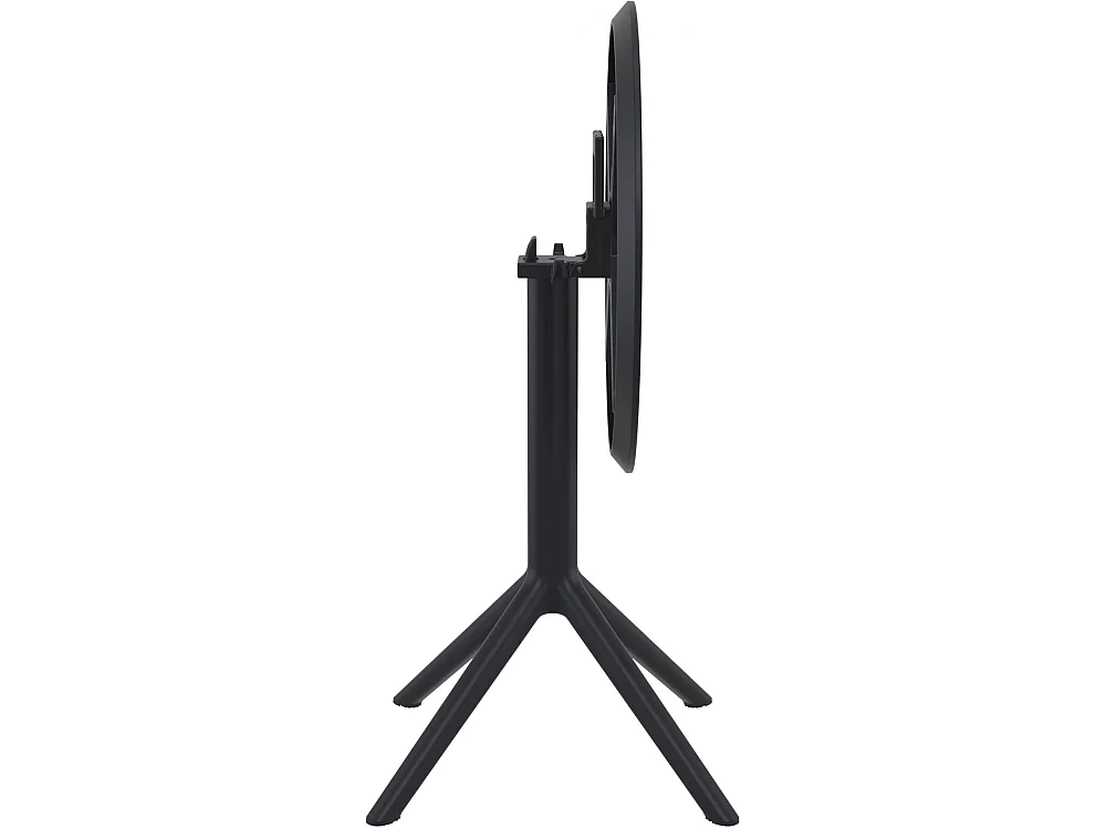 Table d'appoint de jardin - rond - Plastique - Noir - Sky