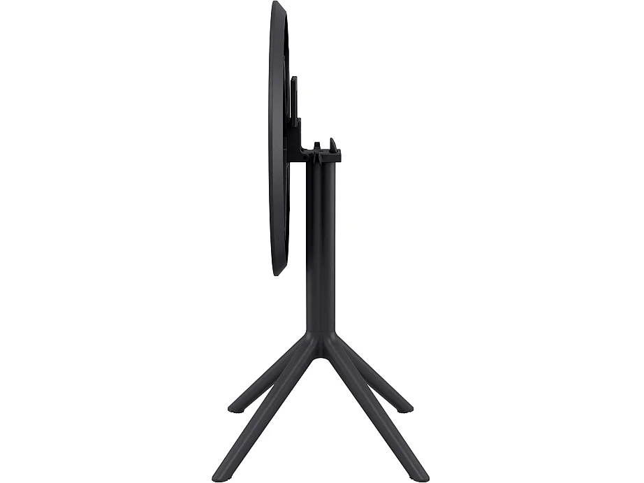 Table d'appoint de jardin - rond - Plastique - Noir - Sky