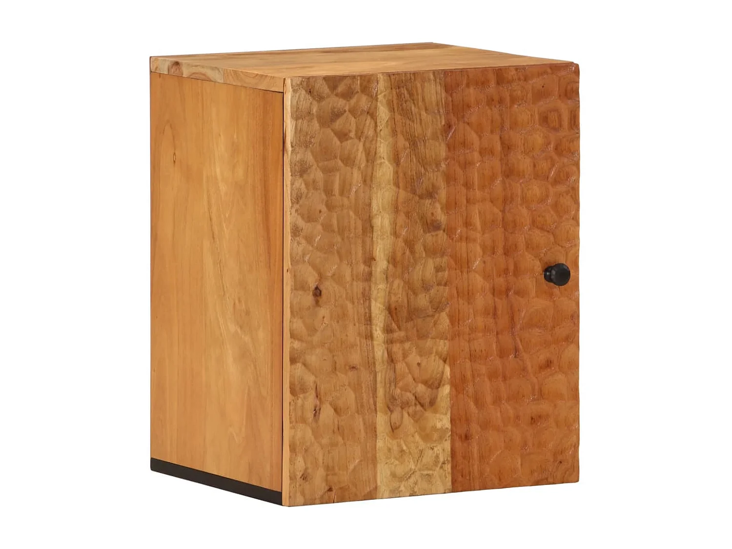 Badkamerwandkast 38x33x48 cm massief acaciahout