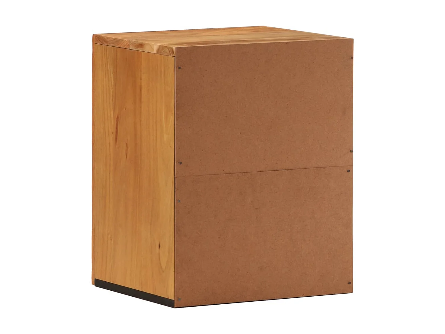 Badkamerwandkast 38x33x48 cm massief acaciahout