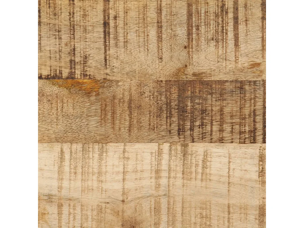 Mobile da Bagno 40x30x60 cm in Legno Massello di Mango e Ferro