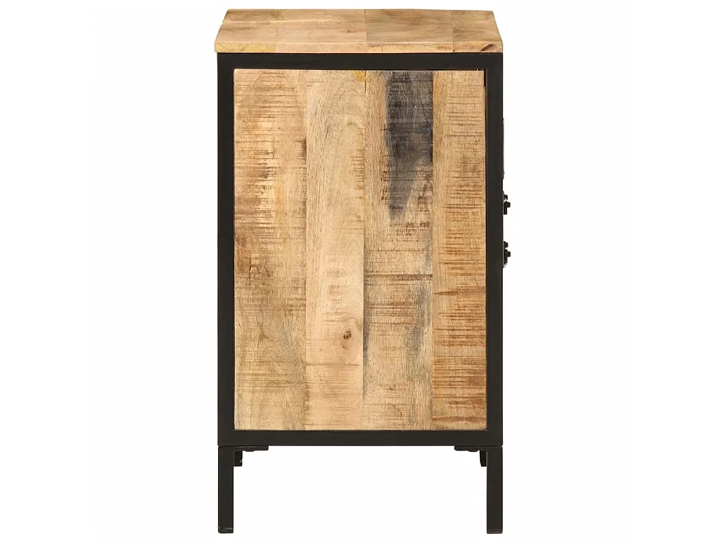 Armário de lavatório para WC 55x35x60 cm mangueira maciça/ferro