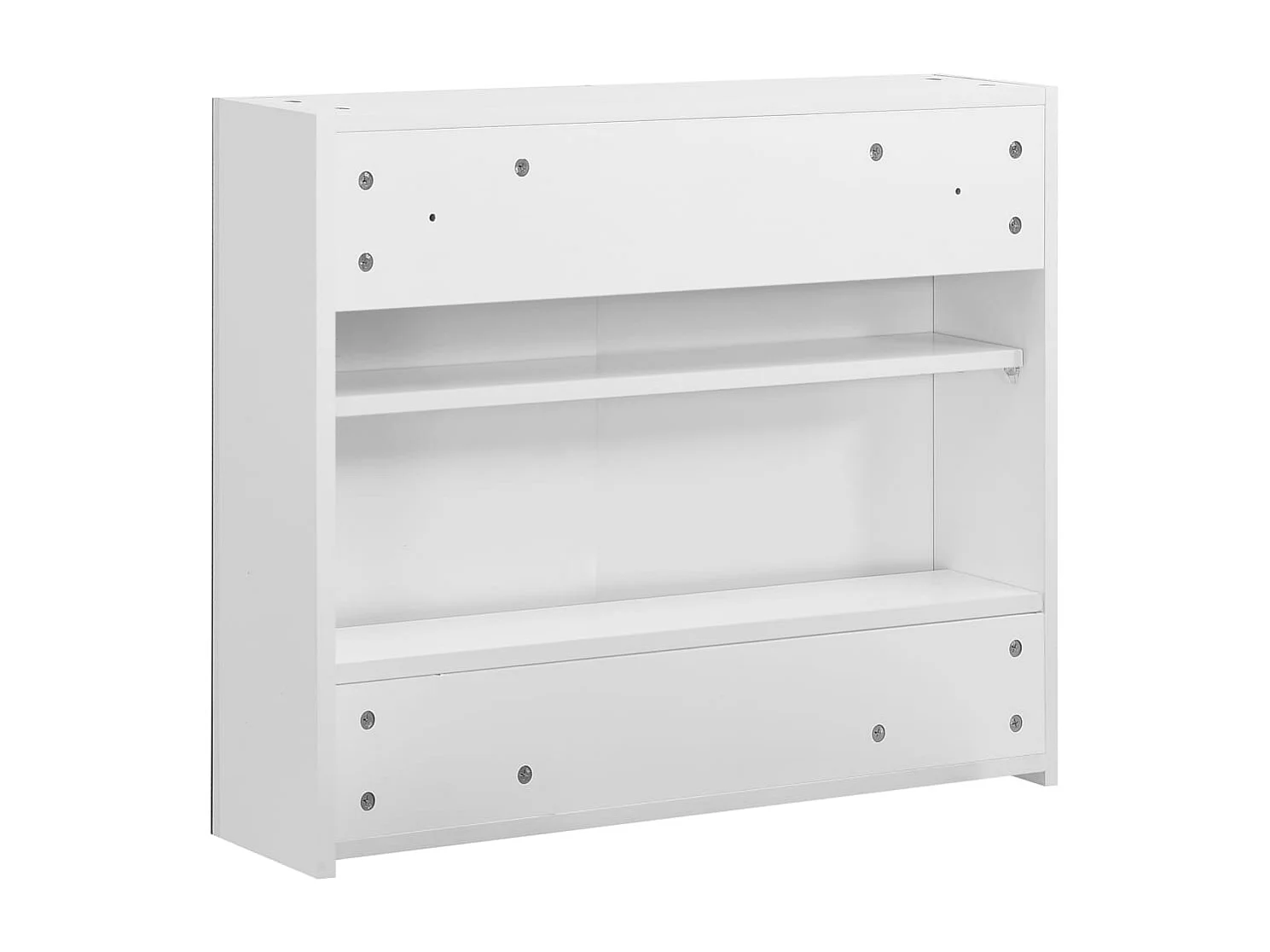 Armoire à miroir de salle de bain blanc 80x15x60 cm MDF