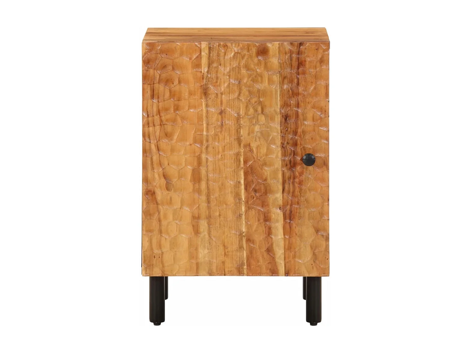 Armário de casa de banho 38x33x58 cm madeira de acácia maciça