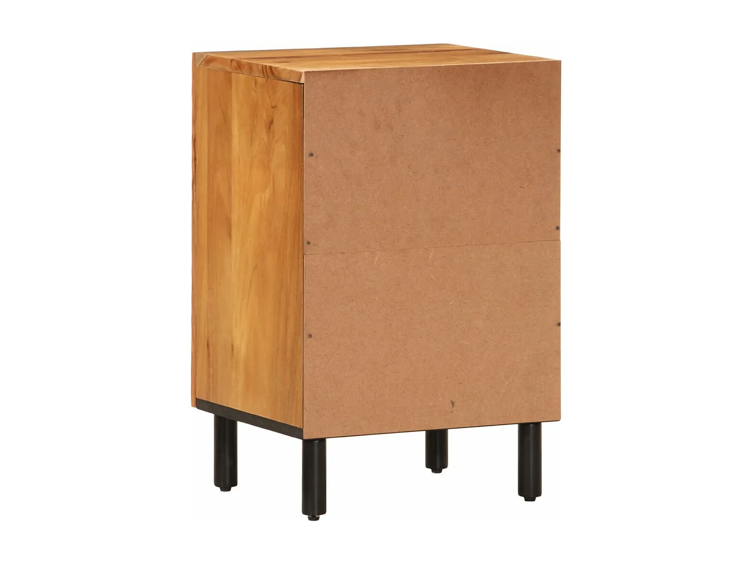 Armário de casa de banho 38x33x58 cm madeira de acácia maciça