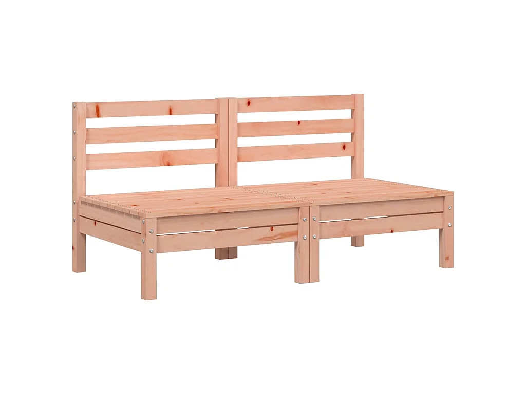 Gartensofas ohne Armlehnen 2 Stk. Massivholz Douglasie