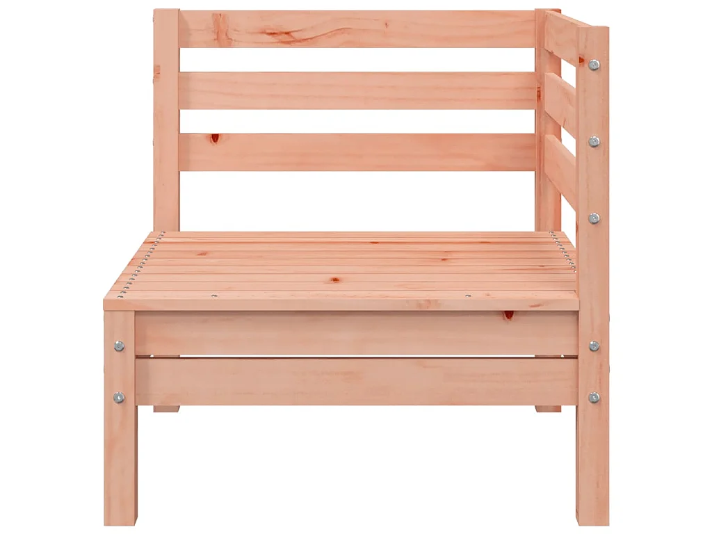 Divani Angolari da Giardino 2pz in Legno Massello di Douglas