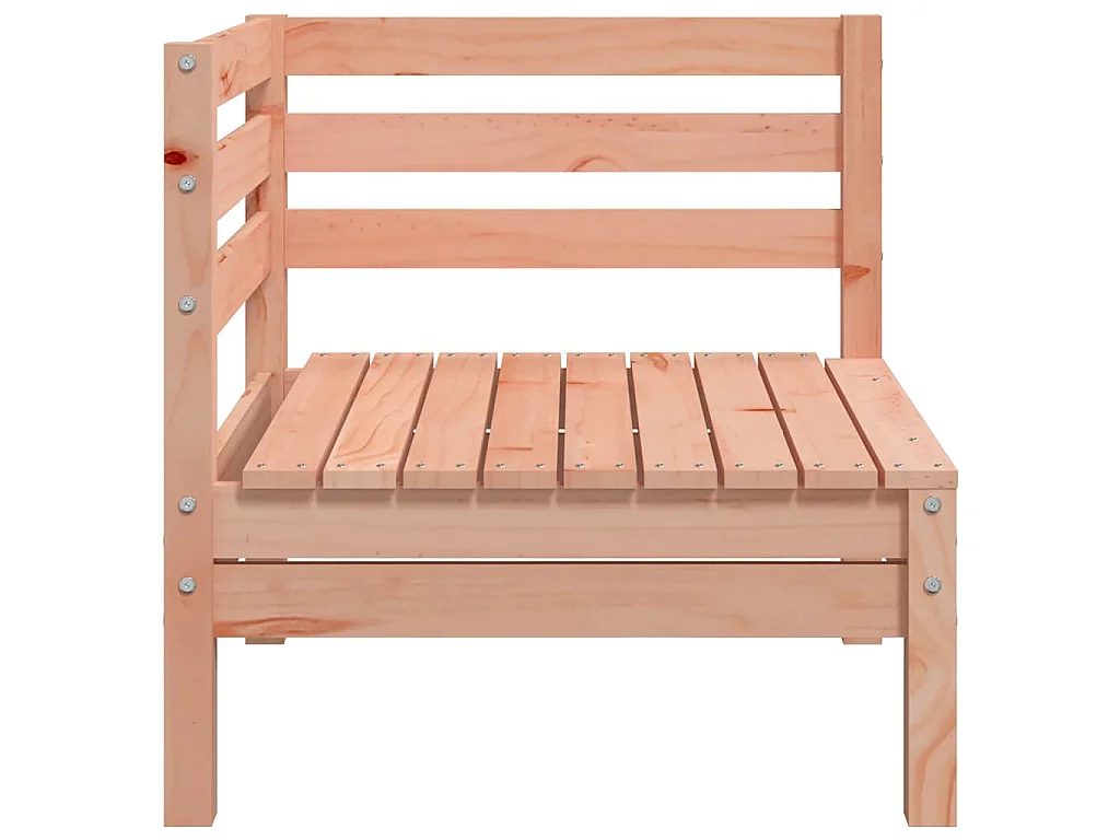 Divani Angolari da Giardino 2pz in Legno Massello di Douglas