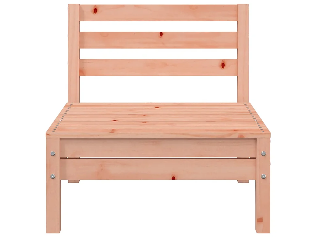 Gartensofas ohne Armlehnen 4 Stk. Massivholz Douglasie