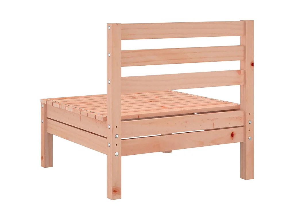 Gartensofas ohne Armlehnen 4 Stk. Massivholz Douglasie