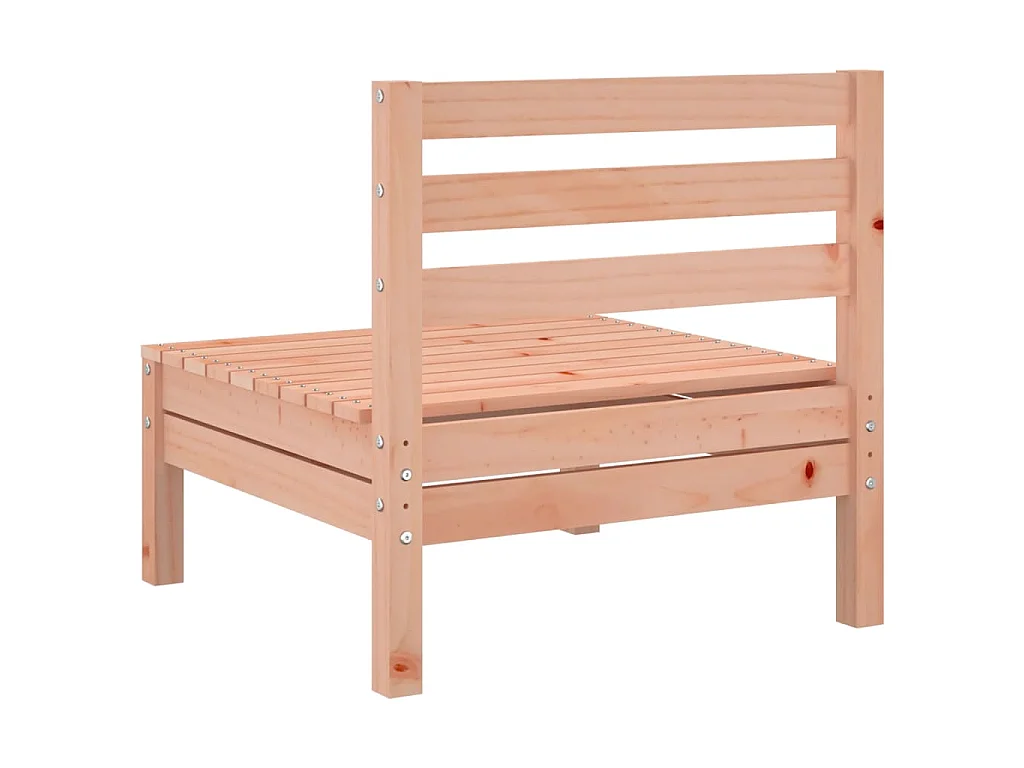 Canapé de jardin sans accoudoirs bois massif douglas