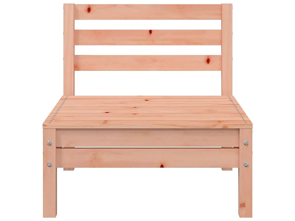 Canapé de jardin sans accoudoirs bois massif douglas