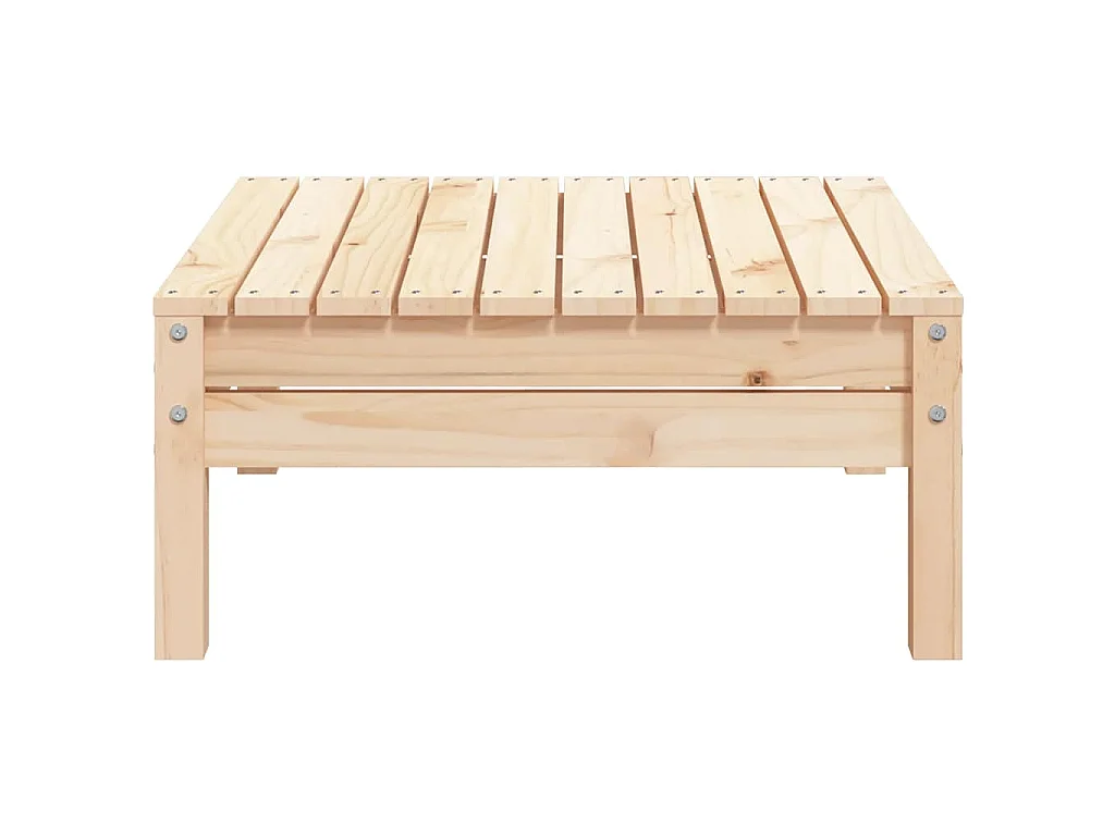 Gartenhocker Massivholz Kiefer