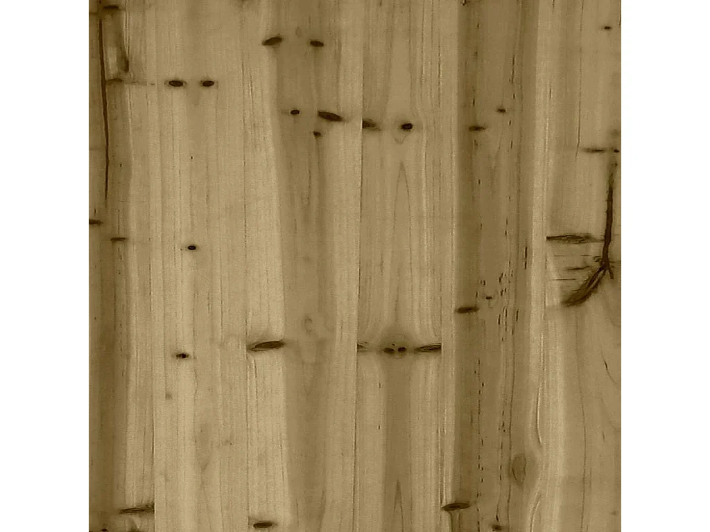 Gartensofas ohne Armlehnen 3 Stk. 70x70x67 cm Kiefernholz