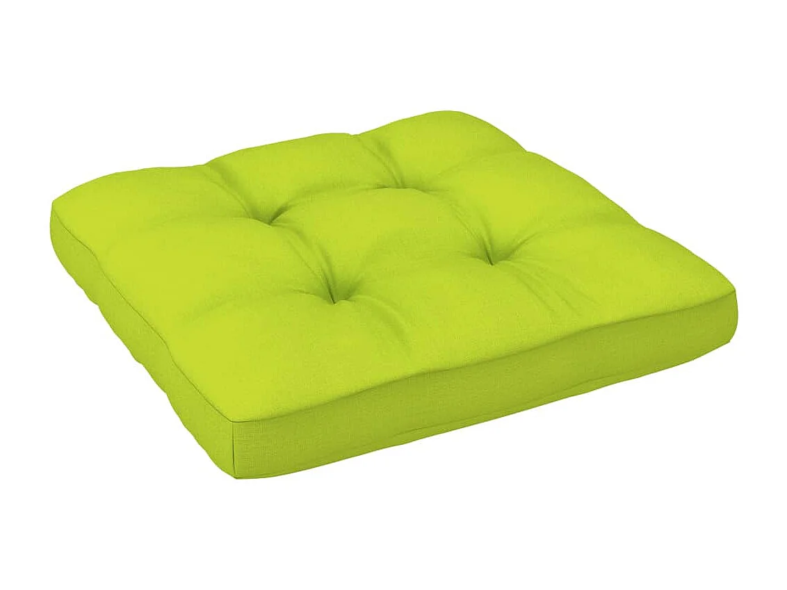 Salon de jardin palette 6pcs avec coussins Bois de pin imprégné