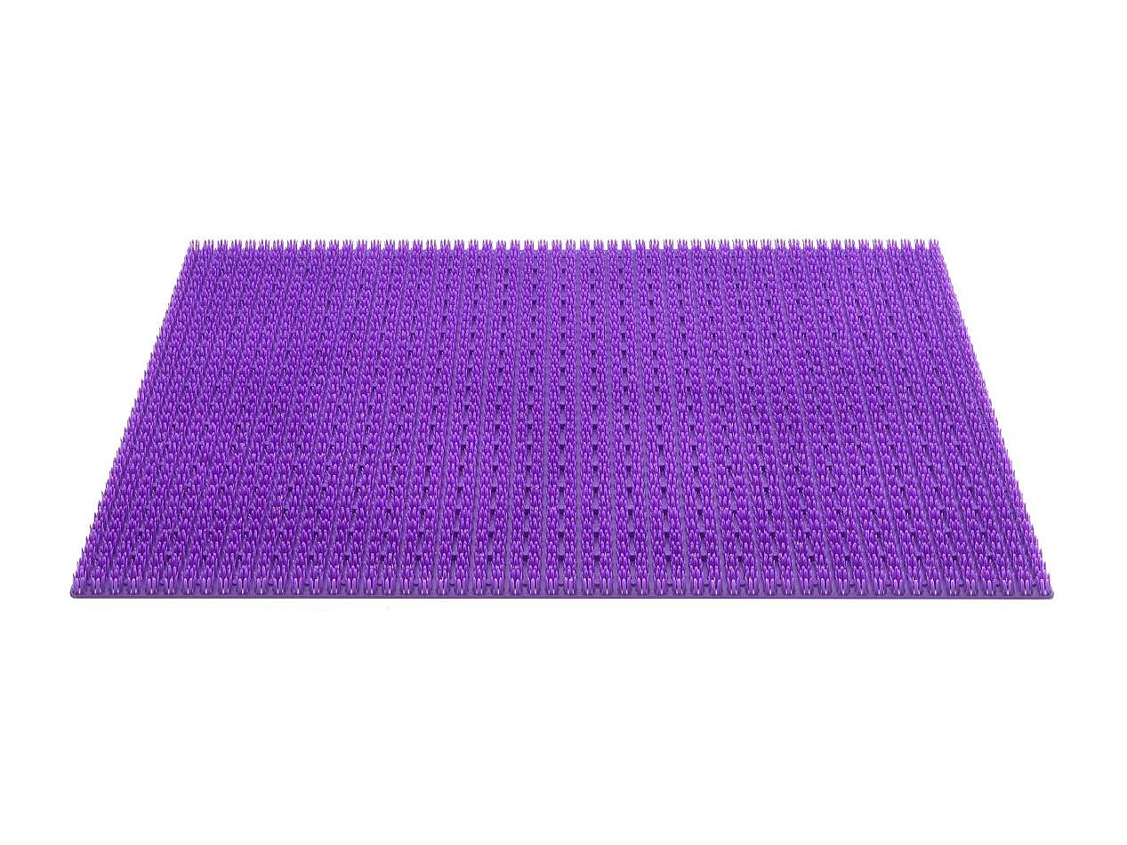 Paillasson 40x60 tissé motif uni TRENDY violet