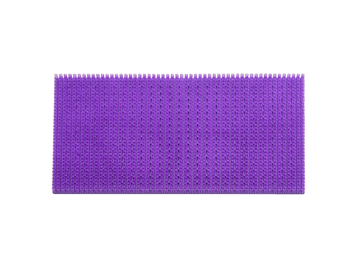 Paillasson 40x60 tissé motif uni TRENDY violet