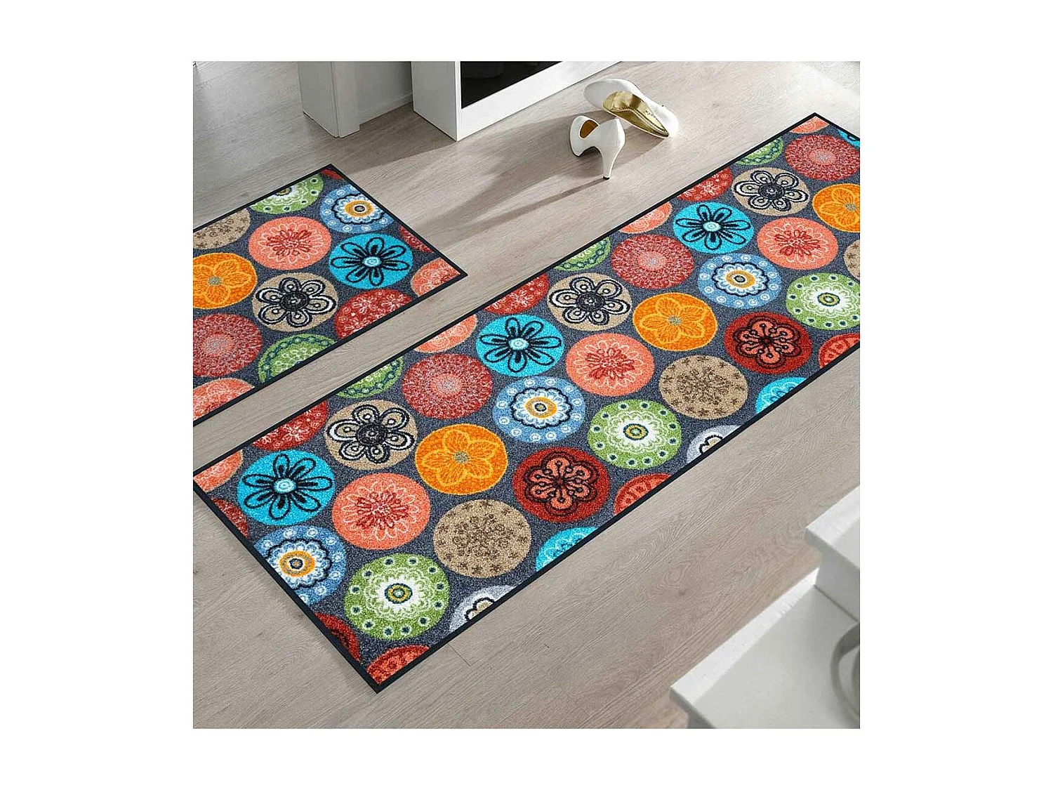 Paillasson 40x60 tissé CRILOS multicolore