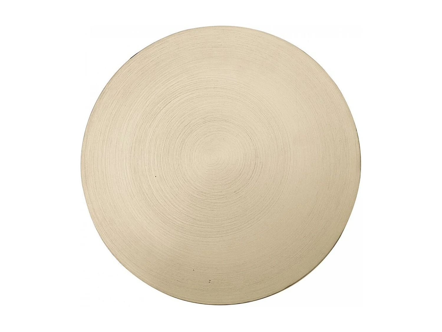 Bougeoir fait à la main en fer CIRO 20x20x70 or et noir