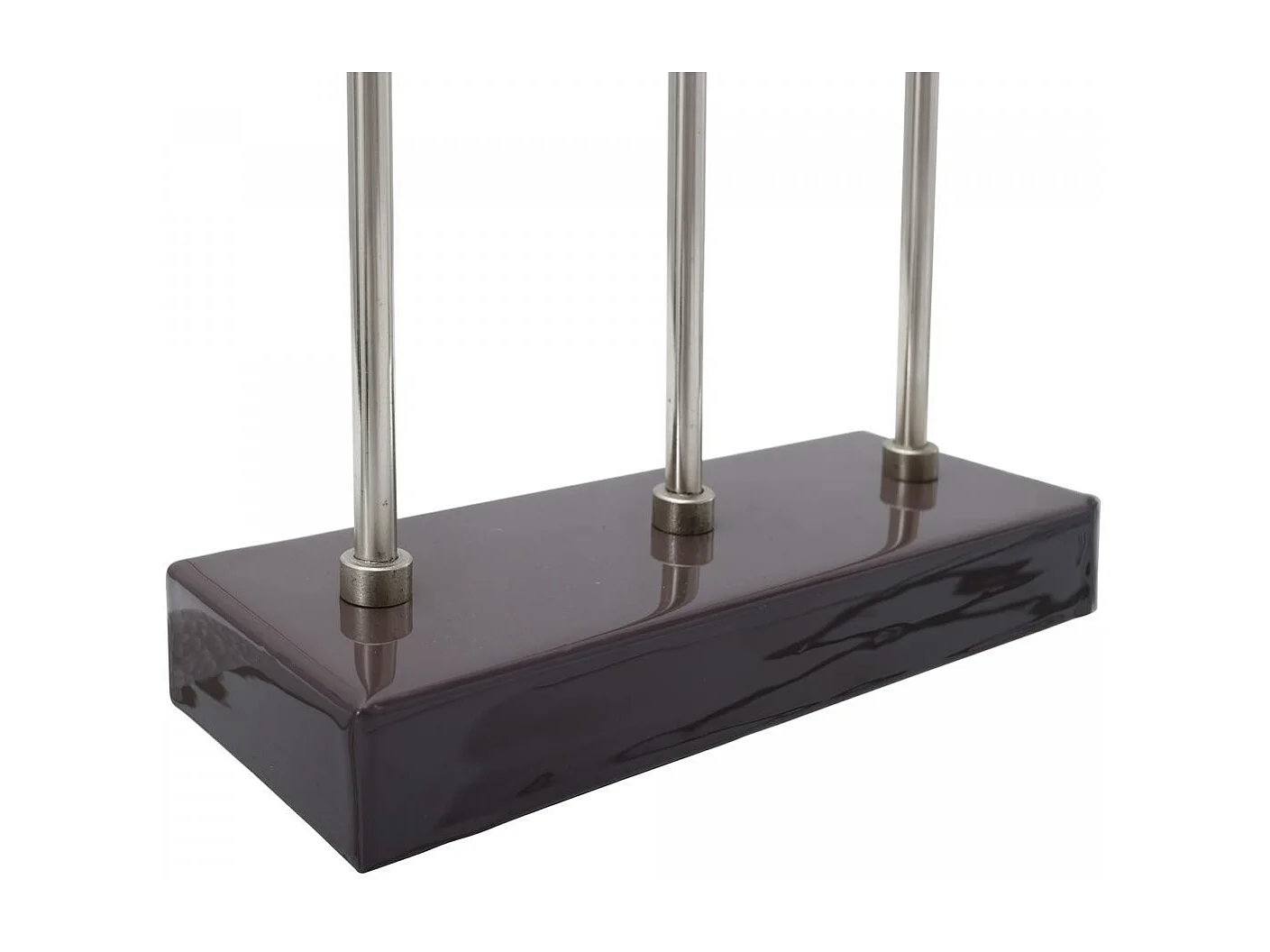 Chandelier fait à la main en fer TRETIGE 26x9 violet foncé et gris