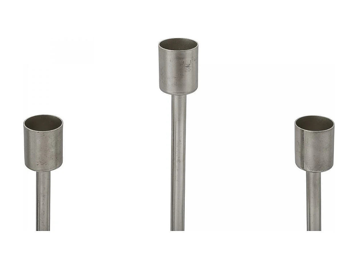 Chandelier fait à la main en fer TRETIGE 26x9 violet foncé et gris