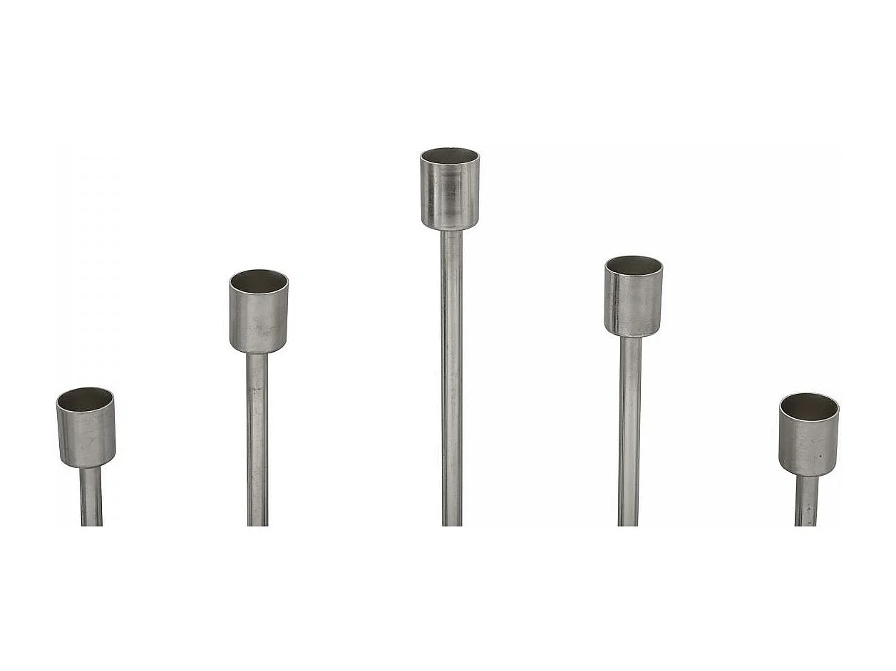 Chandelier fait à la main en fer CINTIGE 40x9 gris clair et gris foncé