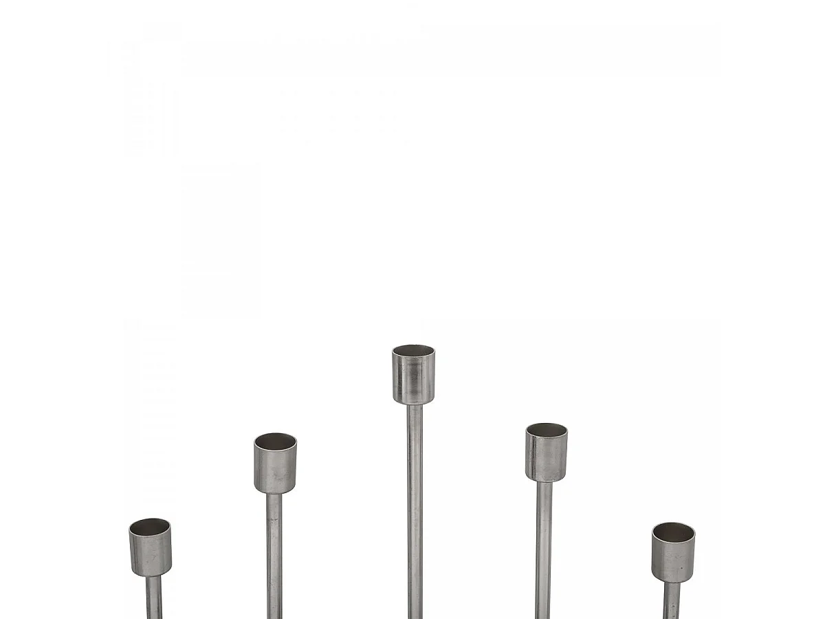 Chandelier fait à la main en fer CINTIGE 40x9 gris clair et gris foncé