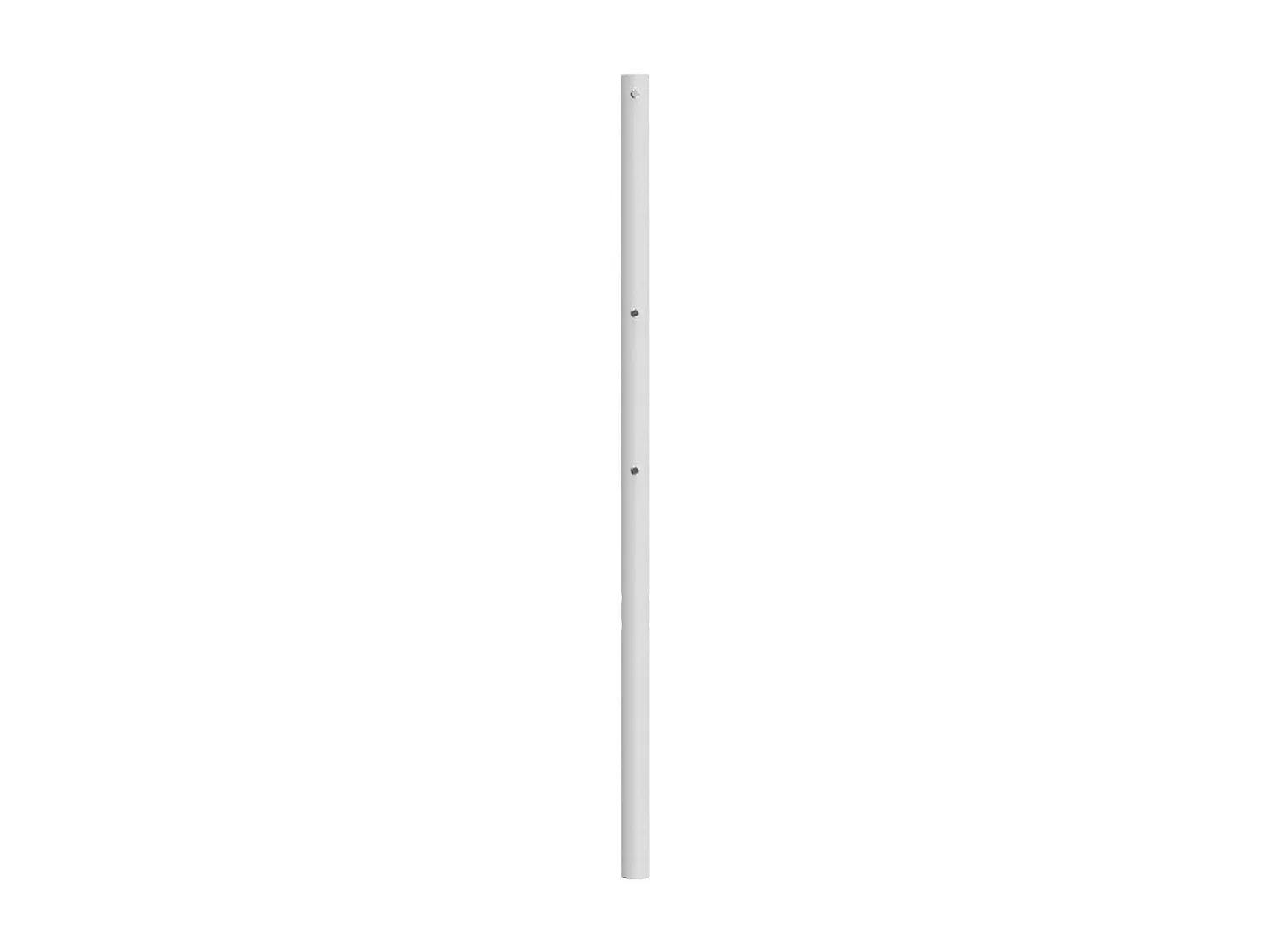 Tête de lit métal blanc 75 cm