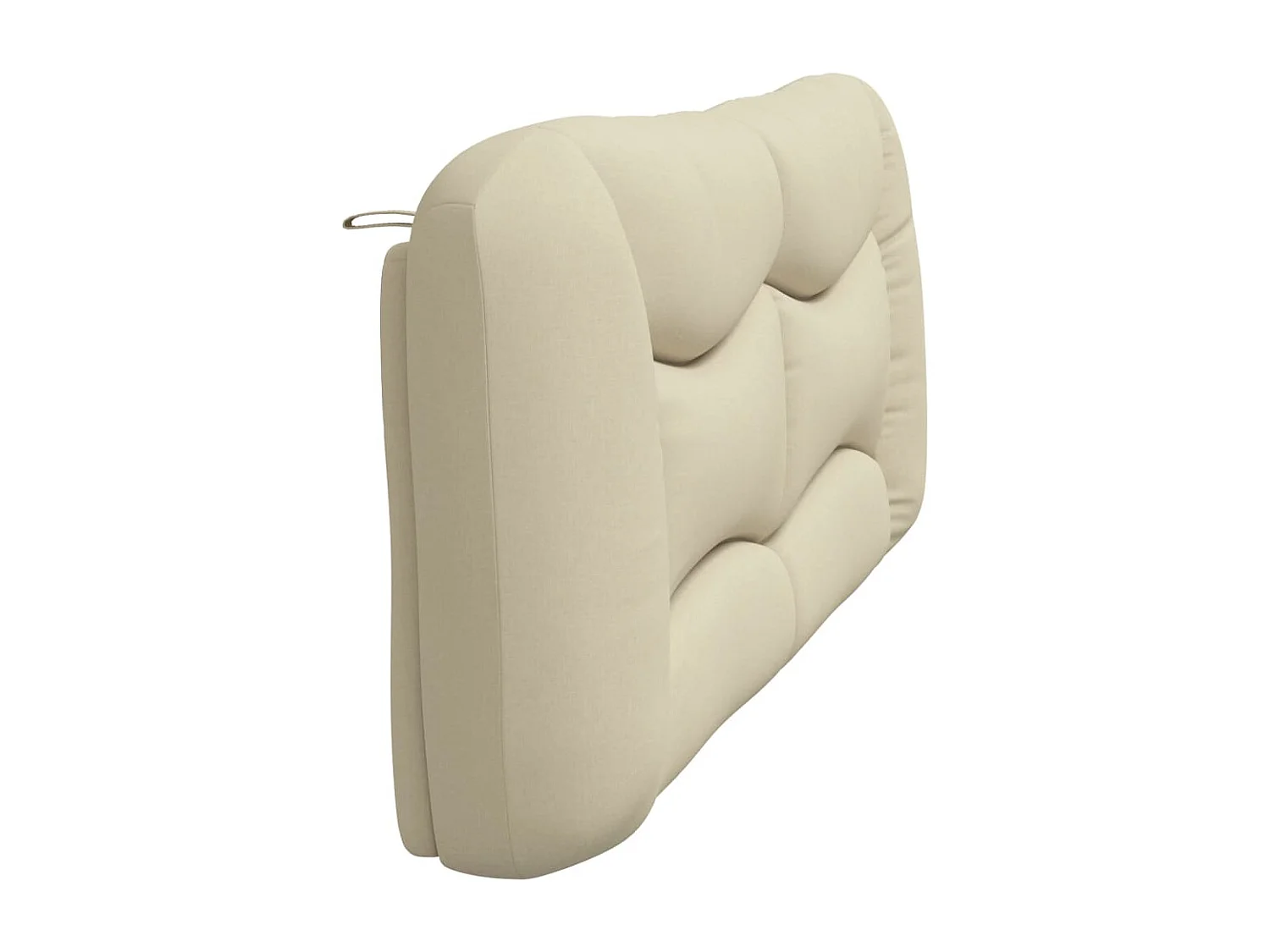 Coussin de tête de lit Hvar crème 200 cm tissu
