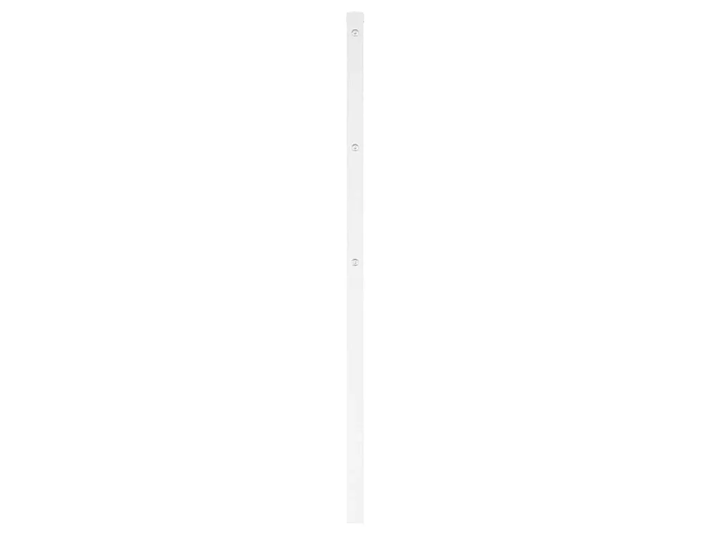 Tête de lit de remplacement métal blanc 120 cm