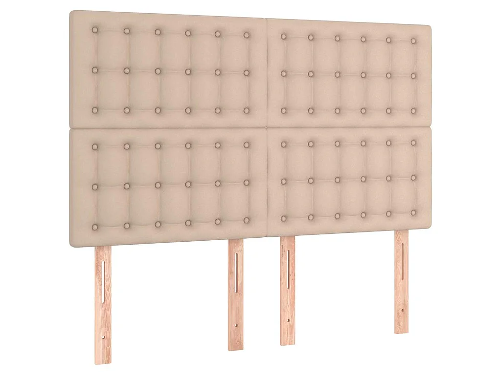 Tête de lit Cappuccino 144 x 5 x 118/128 cm Similicuir