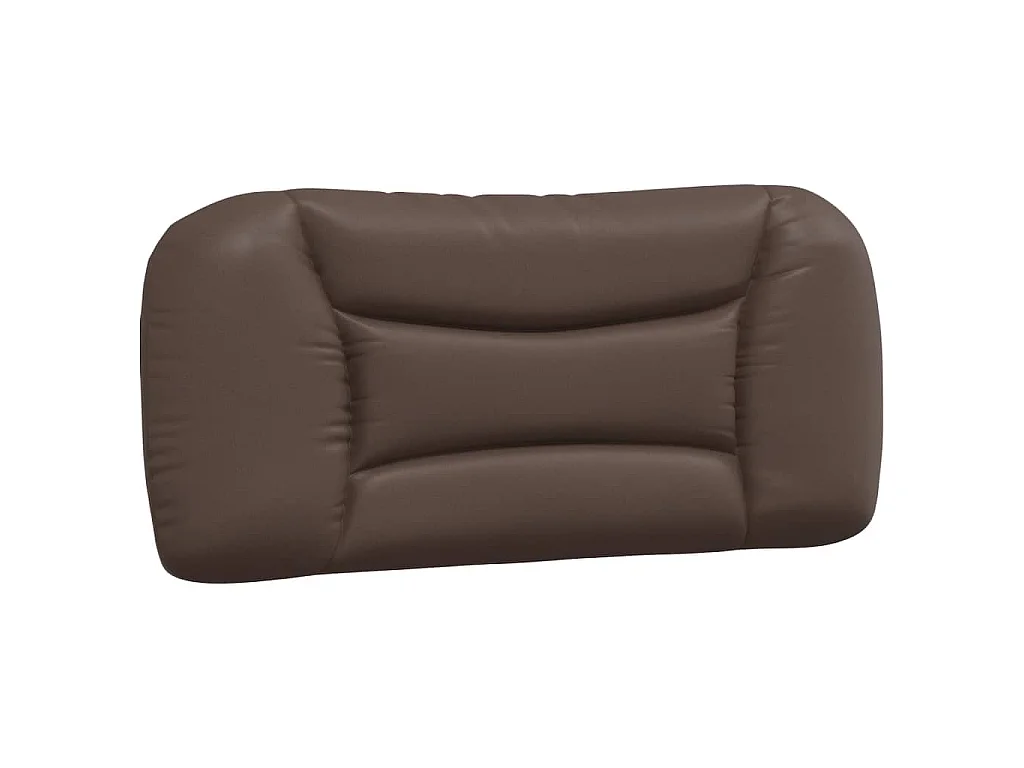 Cuscino Testiera Hvar Marrone 80 cm in Similpelle