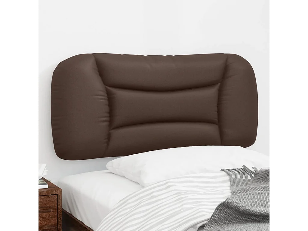 Cuscino Testiera Hvar Marrone 80 cm in Similpelle