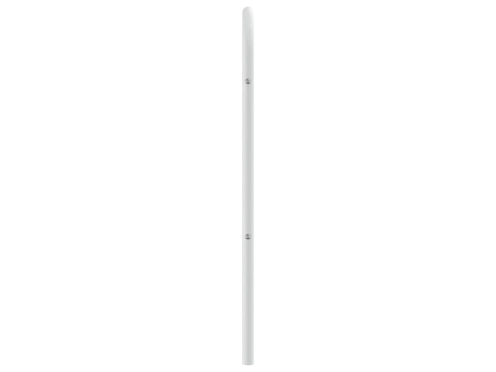 Testiera di Ricambio in Metallo Bianco 107 cm