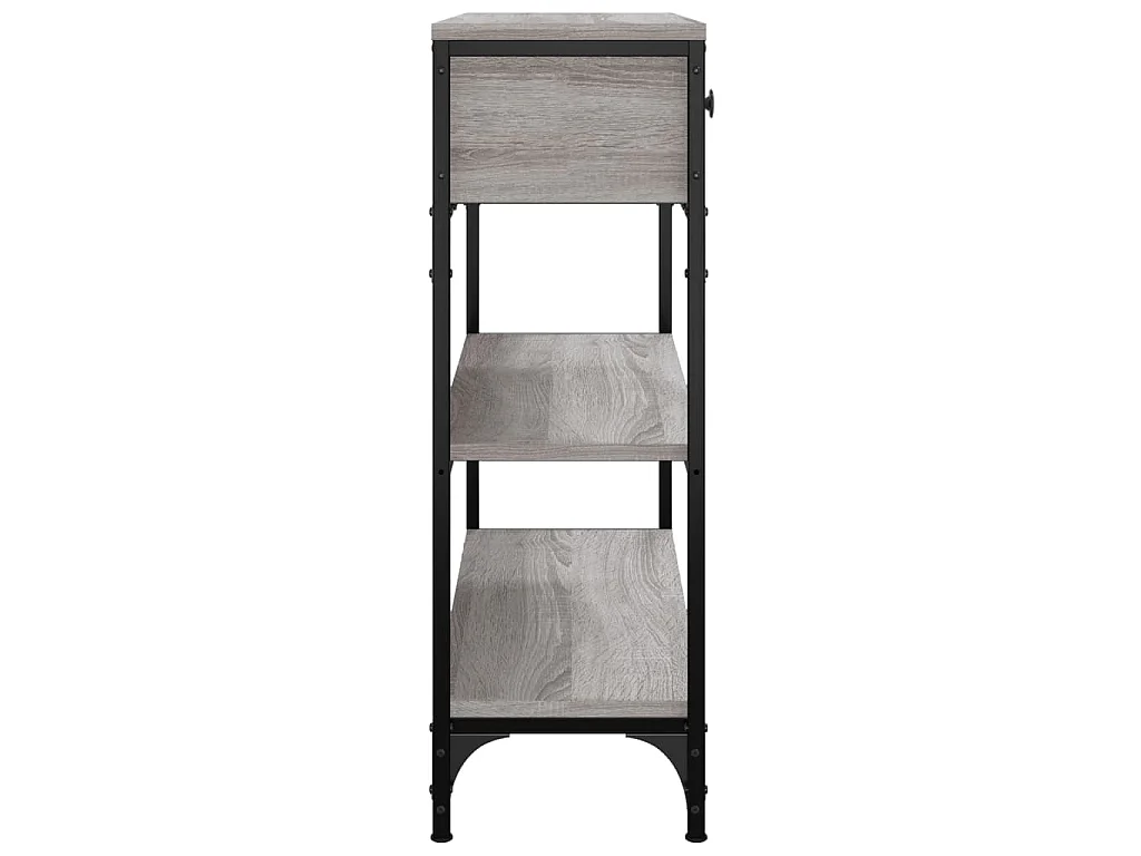 Konsolentisch Grau Sonoma 72,5x25x75 cm Holzwerkstoff