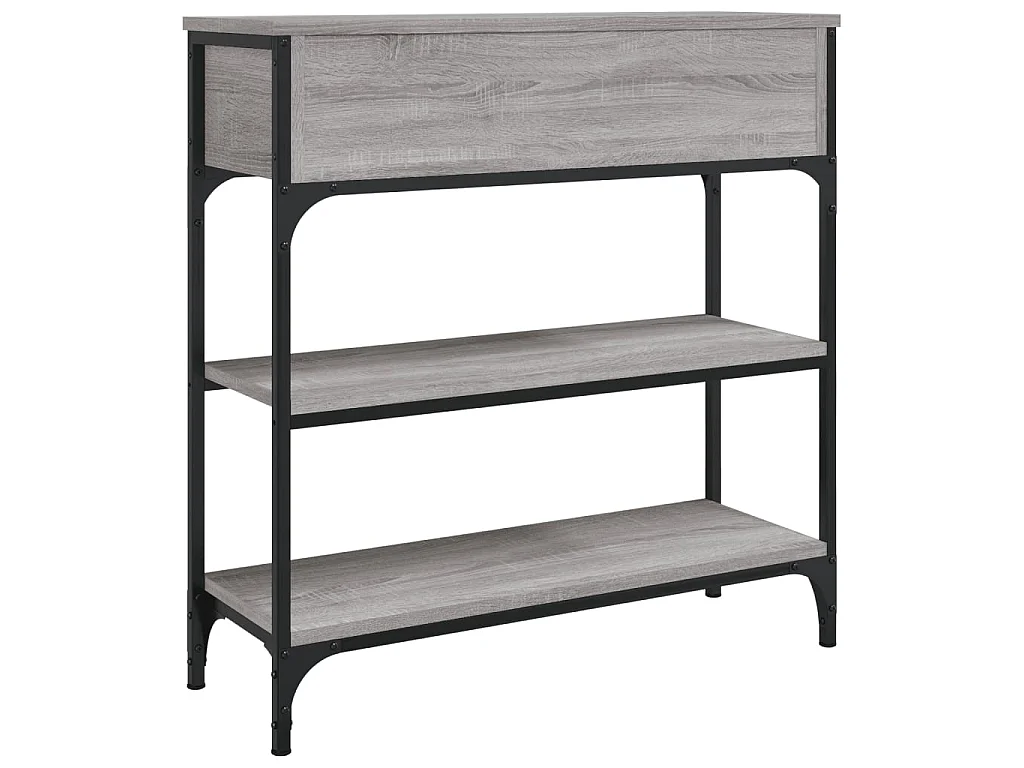 Konsolentisch Grau Sonoma 72,5x25x75 cm Holzwerkstoff
