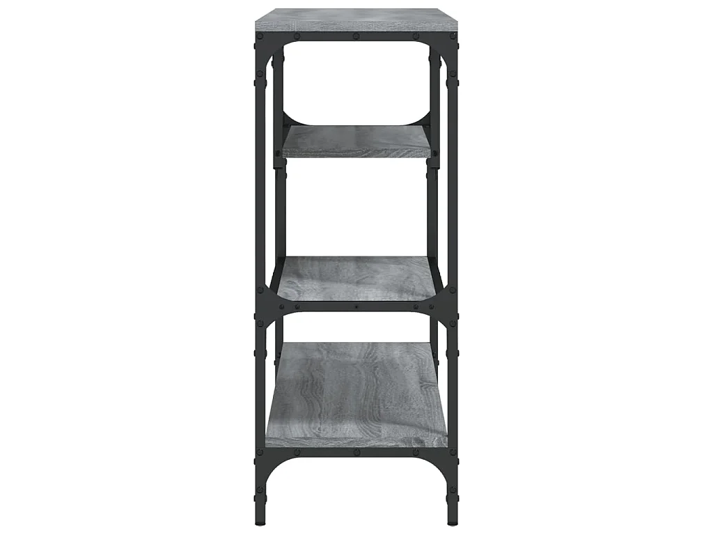 Konsolentisch Grau Sonoma 100x30x75 cm Holzwerkstoff