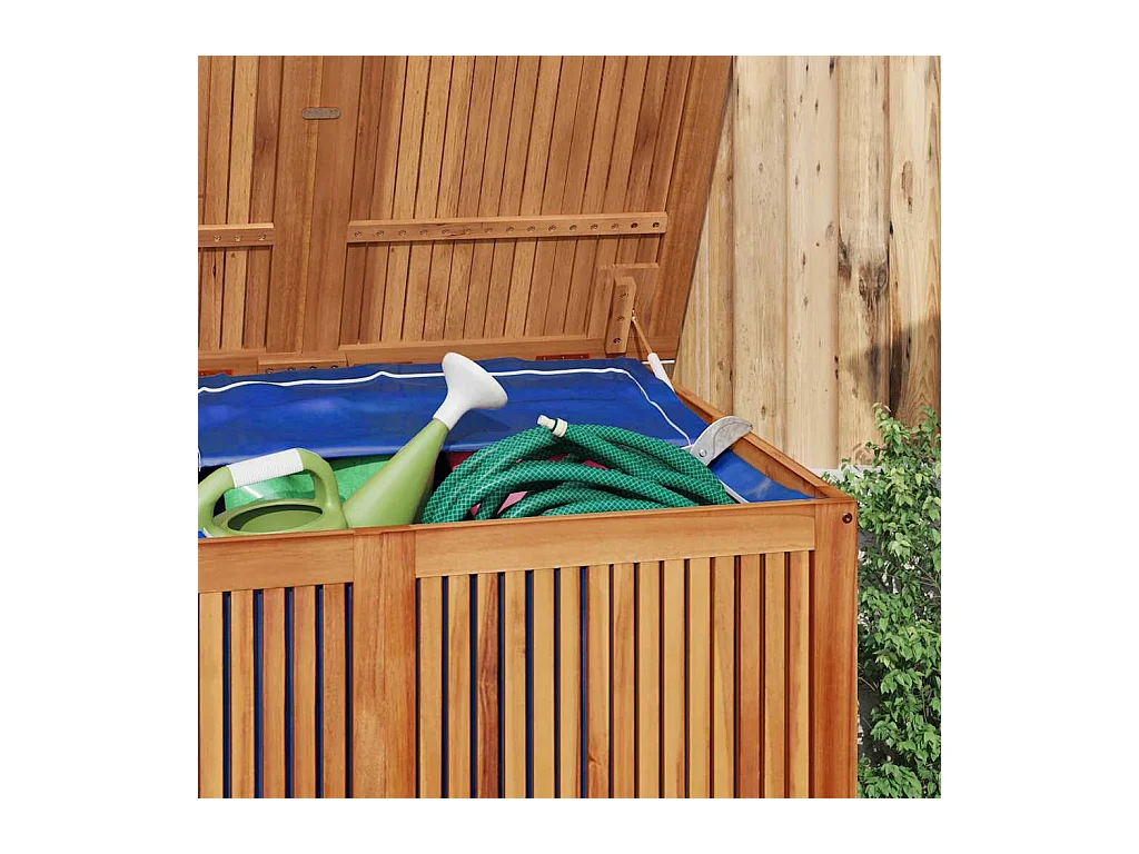 Gartenbox 150x80x75 cm Massivholz Akazie