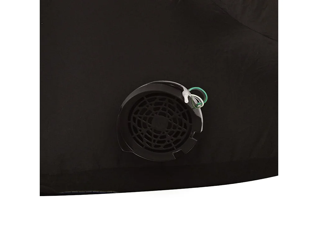 Babbo Natale Gonfiabile con LED 370 cm